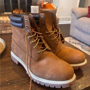Timberland Men's Tan Leather Boots